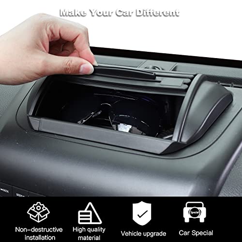 RT-TCZ Dashboard Storage Box Tray Organizer Interior Accessories for Jeep Wrangler JK JKU 2011-2018