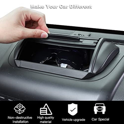 RT-TCZ Dashboard Storage Box Tray Organizer Interior Accessories for Jeep Wrangler JK JKU 2011-2018