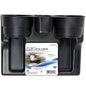 Custom Accessories Black Seat Wedge Cup Holder - style: Seat Wedge
