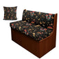 Butterfly Mushroom Print RV Dinette Cushion Covers 3 Pieces Scratch-Resistant Camper Seat Covers with Pillowcase, Dinette Booth RV Couch Cover Loveseat Sofa Chair Cover - color: Butterfly Mushroom
