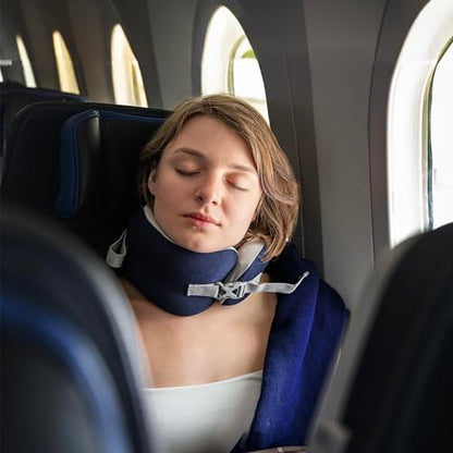 Travelon Slim Travel Pillow, Navy