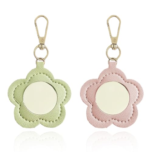 Makeup Mirro for Women Portable Makeup Mirror Keychain Bulk Portable Makeup Mirror Keychain for Women Bag - color: B