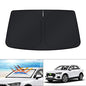 KUST Windshield Sun Shade for 2019-2025 2026 Audi Q3 Accessories Custom Fit Sunshade Window Shade Sun Visor Protector Foldable Blocks UV Rays Keep Your Car Cooler - size: FOR | Audi Q3 2019-present
