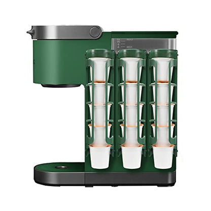 STORAGENIE Coffee Pod Holder for Keurig, Wall Mount Side Mount K Cup Storage, Perfect for Small Counters (3 Pack/ for 15 pods, EverGreen) - size: 3 Pack