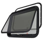 NOVINO RV Exit Window Replacement, 30" W x 22" H RV Emergency Window for Cargo Trailer Camper Travel Trailer Van with Screen&Trim Ring, Fit 1" or 1-1/2" Thick Wall,DOT Approved - size: 30"W x 22"H