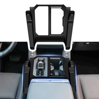 Central Control Silicone Gear Shift Panel Trim Cover Fits for RAV4 2026 Gear Shift Control Anti-Scratch Panel Protective Cover for RAV4 Accessories - size: RAV4-Center Cover Organizer-26
