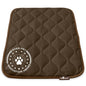 Paw Inspired Washable Padded Crate Mats for Dogs | 29” x 18” Pad, Fits 30-inch Kennels | Leakproof, Waterproof Bottom, Plush Pet Beds (Dark Brown) - color: Dark Brown, size: 30 Inch