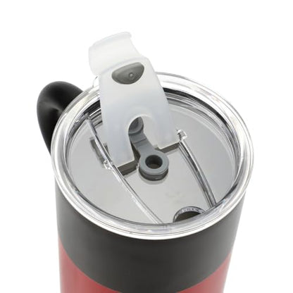 Disney Mickey Mouse 40 Oz Stainless Steel Tumbler With Sculpted Arm Handle - color: Disney Mickey Mouse Red