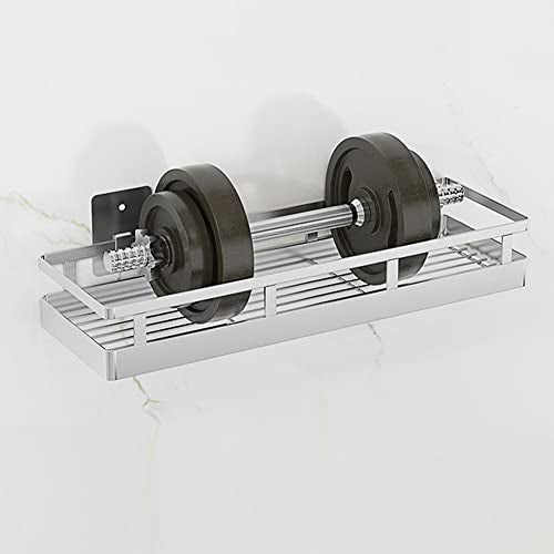 2PCS Kitchen Spice Rack, SUS304 Stainless steel Wall Mount Storage Rack, Seasoning Container, 15.7Inch Spice Organizer, Kitchen Seasoning Hanging Rack, Bathroom Shelf for Storing Toiletries - size: 15.7Inch 2PC