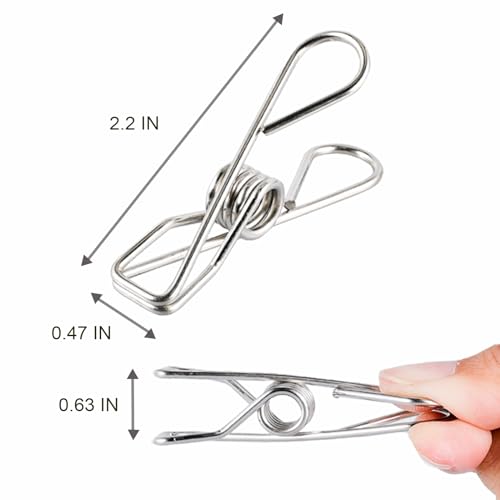 Clothespins 20PCS - Picture & Food Clips, Hanging Clothes & Photo Clips (Small Size) - size: 20pcs small size Clothes Pins