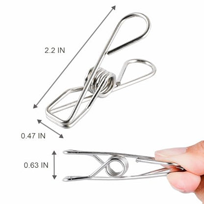 Clothespins 20PCS - Picture & Food Clips, Hanging Clothes & Photo Clips (Small Size) - size: 20pcs small size Clothes Pins