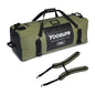 Waterproof Duffel Bag 110L - Marine Dry Bag with 700D PVC & Airtight Zipper, Extra Large Duffle Bag for Camping, Rafting, Kayaking, Boating, Car Roof Storage (Green) - color: Green