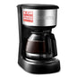 Gourmia 5 Cup One-Touch Drip Brew Coffee Maker – Pause and Serve, Automatic Keep Warm, Easy View Water Window, Compact, Stainless Steel Accents, Black