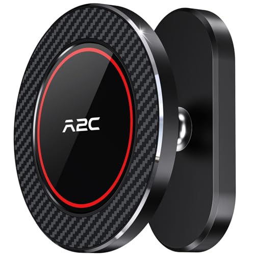 A2C Alloy Magnetic Golf Cart Phone Holder for MagSafe iPhone, Unique Golf Gifts for Men Golfers Dad Father, Golf Gift for Him Husband, Golf Accessories Essentials Gadgets Fits EZGO, Club Car (Black) - color: Black