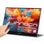 INNOCN 15.6 inch Portable Monitor Touchscreen | 1080P | HDMI, USB C HDMI | for MacBook, Windows, Tablets, Android, Chrome, PS4, Switch, Mini PC | 400Nits | 100% sRGB - style: with Foldable Stand