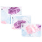 Tiny Twinkle Diaper Bag Organizing Pouches|3 Pack Mess-Proof Clear Front Travel Organizer Bags&TSA Approved Toiletry Bag Set for Baby and Mom Essentials - color: Cotton Candy