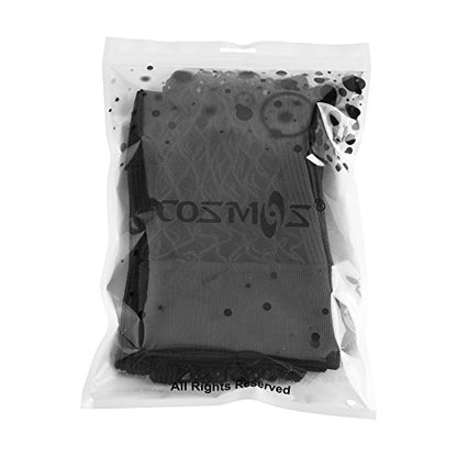 Cosmos Universal Mesh Cargo Net Wall Sticker Organizer Pouch Bag Storage Mesh Net for Car Trunk, Pack of 2 with Tape Stickers