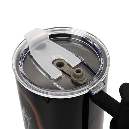 Bioworld Ghostface Text and Logo 40 Oz. Stainless Steel Tumbler With Dagger Handle - color: Ghostface Text and Logo