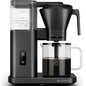 Kismile SCA-Certified 8 Cup Drip Coffee Maker, Pour Over Coffee Machine with 3s Instant Heat 197–205℉, Adjustable Flow Control, Removable Water Tank, Deep Cold Brew & 40 Min Keep Warm (Dark Grey) - color: Dark Gray