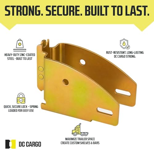 DC Cargo Mall E Track Powder Coat Kit - Parent (12, 5 Ft) - size: 5 Ft