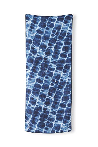 Nomadix Original Towel - Perfect for Beach, Pool, Travel, Camping, Yoga - Made with Recycled Materials - Super Absorbent - Sand Resistant- Aqua Blue - 72.5x30 - color: Agua Blue