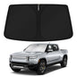 KUST Windshield Sun Shade for Rivian R1T R1S Accessories 2022-2025 2026 Sunshade Window Sun Visor Protector Foldable Blocks UV Rays Keep Your Car Cooler - size: FOR | Rivian R1T 2022-present