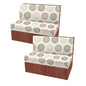FUANGUI RV Dinette Cushion Covers - Stretch Camper Cushion Booth Seats Replacement - Washable Sofa Furniture Protector (C35, 2 Bench & 2 Backrest Cover) - color: C35