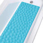 Non-Slip Bathtub Mat OTHWAY Soft Rubber Bathroom Bathmat with Strong Suction Cups (Blue) - color: Blue, size: 40" x 16" (Rectangular)