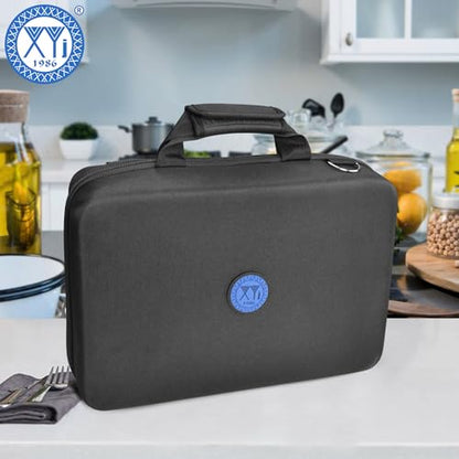 XYJ 26 Slots Knife Bag, Oxford Cloth Carrying Case, Professional Chef Knife Storage Case, Knife Carrier Travel Knives Roll Bag for Kitchen Knives Accessories Utensil