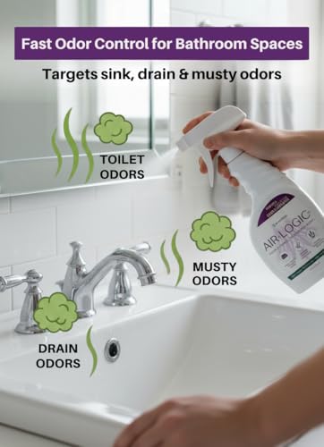 Dual-Action Odor Eliminator Spray 32 Fl Oz, Plant-Based Instant Knockdown & Enzymatic Deodorizer, Neutralizes 16 Odor Sources, Bleach-Free, Fabric & Surface Safe, Lavender Lemon, Pack of 6 - size: 32 Fl Oz (Pack of 6)