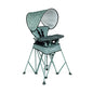 Baby Delight Go with Me Uplift Deluxe Portable High Chair | Travel High Chair | Sun Canopy | Indoor and Outdoor | Green Garden - color: Green Garden