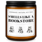 Book Lovers Candle Gifts, Funny Gift Ideas for Book Lovers, Birthday Bookish Presents for Readers Librarian Bookworms -Old Book Candles (7Oz) - style: BOOK