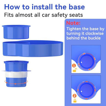 Kids Car Seat Tray, Travel Tray with Cup Holder for Toddler Baby, Kids Car Seat Food Snack Organizer for Road Trip, Stroller snack tray travel must haves - Blue - color: Blue