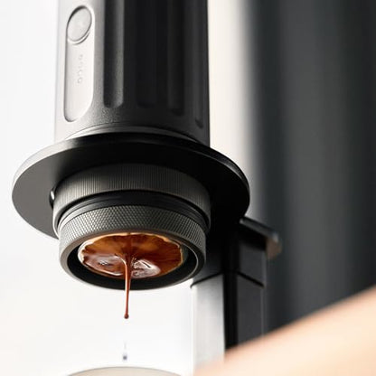 IKAPE KAPO K2 Portable Espresso Machine with Bl uetooth APP Connect & 51mm Bottomless Basket, Electric Coffee Maker 20 Bar Pressure, for Home, Travel, Camping - size: 51mm