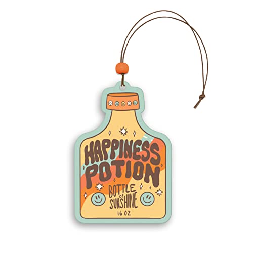 Studio Oh! Kind To All Kinds Set of 2 Hanging Car Air Freshener, Long-Lasting Fragrance, Odor Eliminator, Scented Car Accessory for Auto Interior, Decorative Air Freshener, 4 x 7.5 in