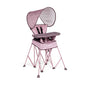 Baby Delight Go with Me Uplift Deluxe Portable High Chair | Travel High Chair | Sun Canopy | Indoor and Outdoor | Canyon Rose - color: Canyon Rose