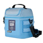 Coleman Pro 16-Can Premium Soft Cooler Lunchbox, Fully Insulated Lid & Body Stays Cold up to 30 Hours, Great for Camping, Tailgating, Parties, Sports, Concerts, Lunches & More - color: Blue Sky, style: 16-Can