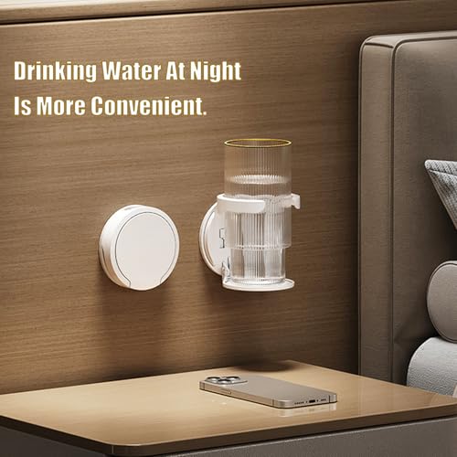 Collapsible Water Cup Holder,Wall Mounted Water Glass Beer Bottle Beverage Soda Coffee Mug Holder Cup,Design for Home Office,Universal Multi Size Cup and Mug Holder,1Pieces.