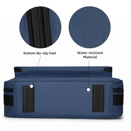 Medical Bag Empty First Aid Bag Emergency Medicine Bag with 5 transparent visible pouches,Medical Bag Organizer Empty Medicine Mag for Traveling nurses