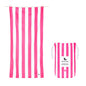 Dock & Bay Customized Beach Towel - Quick Dry, Sand Free - Compact, Lightweight - 100% Recycled - Includes Bag - Cabana - Phi Phi Pink- Large - color: Cabana - Phi Phi Pink, size: Large - Customize (160x90cm, 63x35")