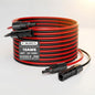 Solar Panel Extension Cable 10 AWG 20Ft 6mm² Wire Gauge Certified PV Cable,100% Tinned Copper with Male and Female Waterproof mc4 Connectors,for RV, Home Boat Photovoltaic Systems - size: 10AWG 20FT×2