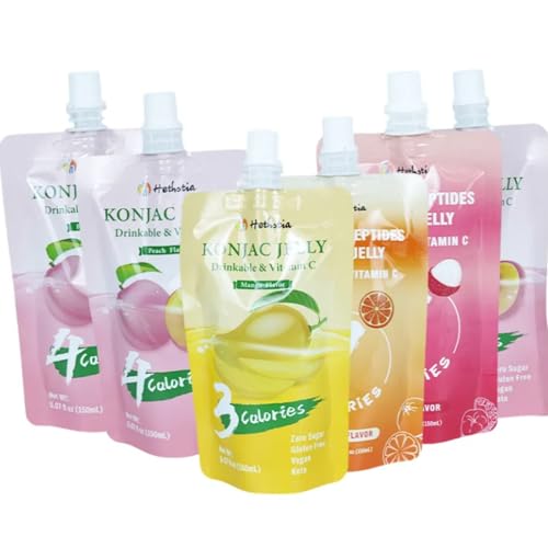 1000 Pcs Food Grade Custom Logo Flasks, Portable Juice Beverage Packaging with Spout Bags, Reusable Plastic Stand up Liquid Drink Pouches - color: Custom Size