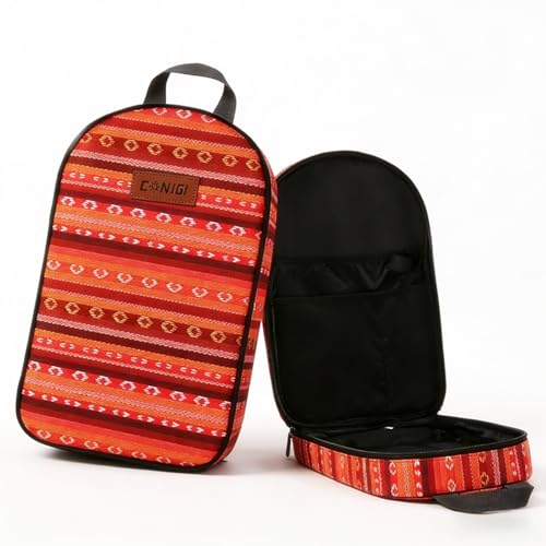 Camping Cookware Storage Bag - Camping Cooking Utensils Set Bag Camping Tool Portable Storage Bag Suitable for Knife, Fork, Spoon, Chopping Board, Chef's Knife,Kitchenware Storage - color: bohemia