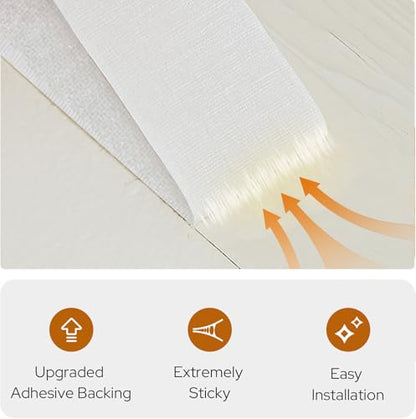 Self Adhesive Curtains - No Drilling, No Rod, Easy to Install Blackout Curtains for Window Blinds,Bedroom(Brown 35 * 59in-1P) - color: Brown, size: 35"W x 59"L (Pack of 1)