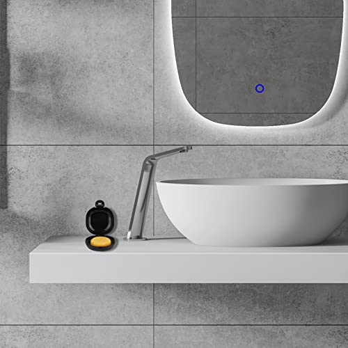 2 Pack Travel Soap Case, Portable Travel Soap Container Small Holder Case, Airtight Soap Box Tray for Shower Bathroom Outdoor (Black) - color: Black-small