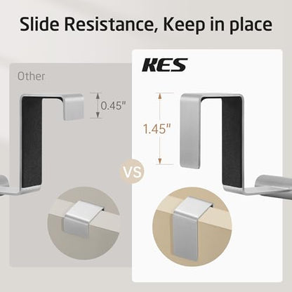 KES Over The Cabinet Door Towel Rack, Kitchen Towel Holder, Over The Cabinet Door Kitchen Towel Bar SUS304 Stainless Steel 2 Pack Brushed Finish, KTH200S26-2-P2 - color: Brushed Finish