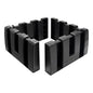 4 PCS Multipurpose Cargo Organizer Blocks, Plastic Trunk Storage Organizer Blocks for Felt Carpet, Space Saving Cargo Trunk Divider Adjustable Blocks for Truck SUV Van