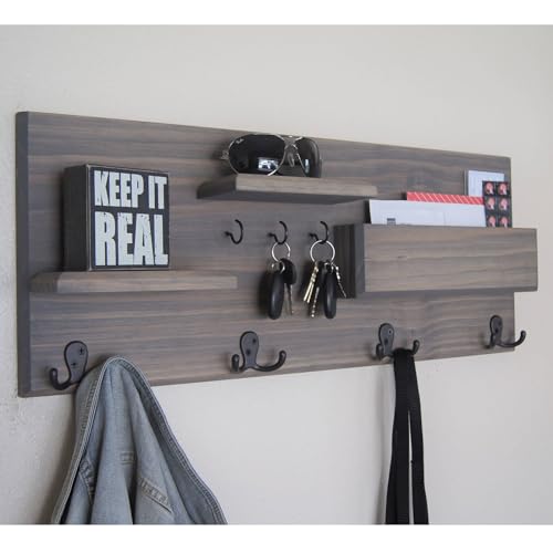 Homanu 180 Pack Coat Hooks, Heavy Duty Double Prong Coat Hooks Wall Mounted with 360 Screws, No Rust Black Metal Wall Hooks for Hanging Towel, Coat, Bag, Hat, Cup, Key - color: 180 Pcs Black