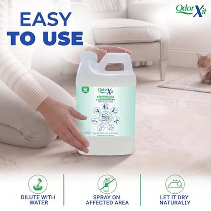 Concentrated Pet Urine Odor Eliminator, Ideal for Cat, Dog Poo and Urine Smell, Versatile & Natural Odor Neutralizer for Home and Outdoor Use, Deodorizer & Absorber, Concentrate, 64oz - style: 64 Fl Oz Concentrate