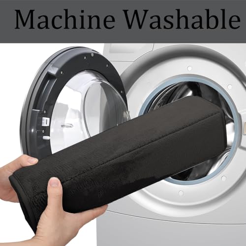 Bathroom Rugs Set Memory Foam Bath Rugs Non-Slip Bath Mat Set 3 Piece,Washable Bathroom Mats,Absorbent Shaggy Rugs Super Soft U-Shaped Toilet Rug,Bahroom Carpets for Bathroom,Tub,Shower（Black） - color: Black